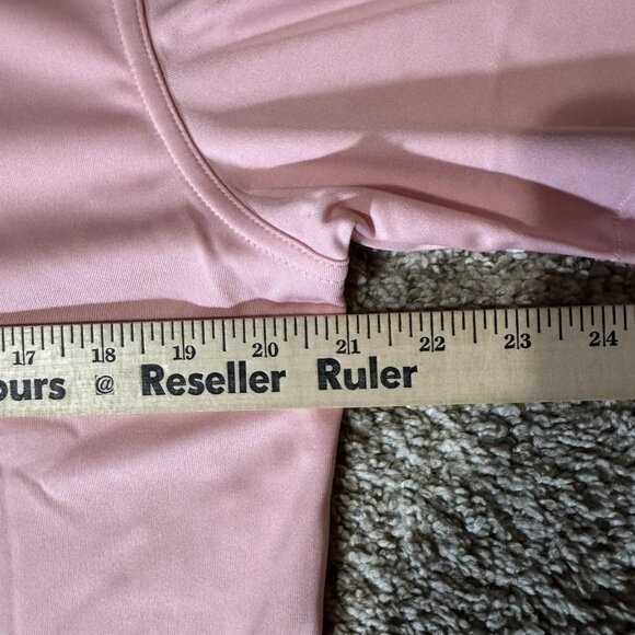 Ashworth Polo Shirt Mens Small Pink EZTEC2 Golf Moisture Wicking AC304S3M - Picture 7 of 8